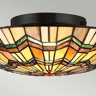 Потолочный светильник Quoizel Tiffany, Арт. QZ-ALCOTT-F