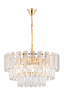 Люстра 500*280, 7*E27, 40W Sfera Sveta Хрусталь (Эконом) 2131/7 FGD, Золото