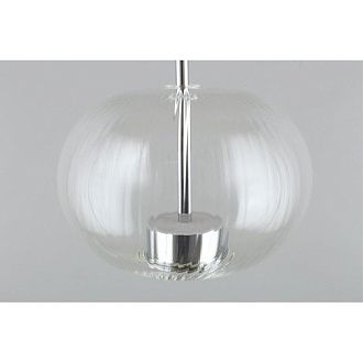 Подвесной светильник 22*50-145 см, 1*LED, 12W, 3000K, Aployt Ambr APL.057.16.12, хром