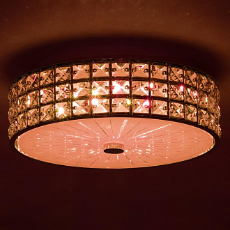 Светильник 31 см, 48W, 3000-5500K, Citilux CL32413G1, хром