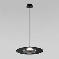 Подвесной светильник 40*40*12-112 см, LED*4W, 4000K, Eurosvet Kontur 40030/1 LED, черный, a069226