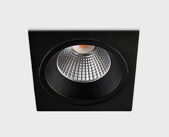 Встраиваемый светильник 7,2*5,4 см, ITALLINE IT08-8035 black 3000K, вр 6,5 см