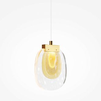 Накладной светильник 10*15*325 см,  LED, 3W, 3000К, Maytoni Biology MOD367PL-L3BSK латунный
