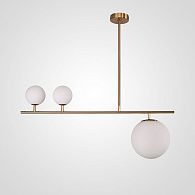 Подвесной светильник VASTY 78*20*37 см, 3*E27, G9*60W, ImperiumLoft VASTY01, Золотистый