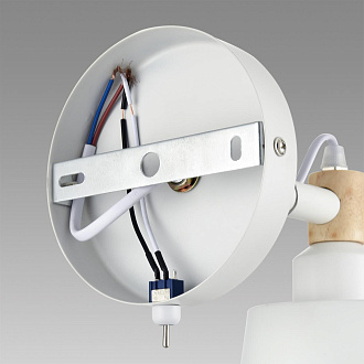 Бра 21*23 см, 1*E27 Lumion ROSALINA 8097/1W белый