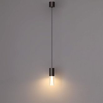 Подвесной светильник *65*220- см, 1*LED*4W, 3000K, Odeon Light Defance 7143/4L, черный
