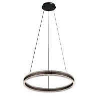 Люстра 60*60*110 см, 2*LED*19W, 4000K Gerhort G52117/2BK CF+CL, Черный