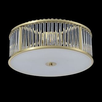 Потолочный светильник 40 см, Crystal Lux AVENUE PL4 BRASS, латунь