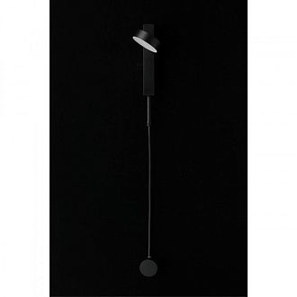 Бра 13*8*40-120 см 7W, 3000K, Aployt Aga APL.016.11.07, черный