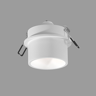 Потолочный акцентный светильник 7*7*5 см, 50W Elektrostandard Moll 25004/01 белый, вр 5,8 см