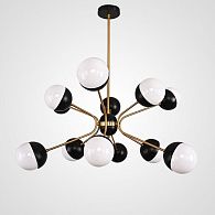 Люстра на штанге Rewire Custom Orb Chandelier in 1950 80*80*100 см, 12*LED*25W, ImperiumLoft 40.1328.MT.20.CH, Латунь