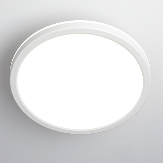 Светильник накладной 30*2,5 см, LED 30W*Мульти Citilux CL738240VL Бейсик Лайн Белый 
