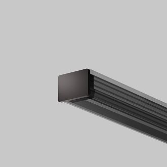 Комплект заглушек (для профиля 16×12) 10 шт., ALM-005-B-EC 642022, 1*2*1 см, Maytoni Led Strip 642022, Черный