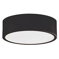 Потолочный светодиодный светильник 18 см, 24W, 4000K, Italline M04-525-175 black 4000K, черный