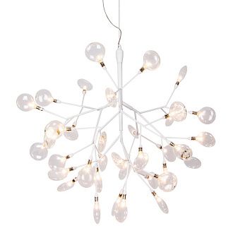 Светильник подвесной 72 см, Crystal Lux EVITA SP36 WHITE/TRANSPARENT Белый