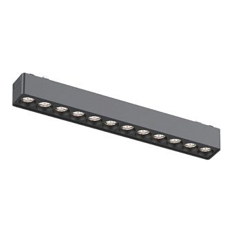 Трековый магнитный светильник 23 см, 12W, 3000-6000K, Aployt Magnetic track 48 APL.0100.01.12, черный