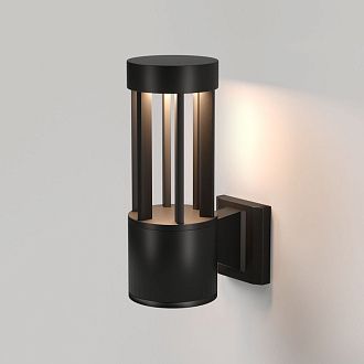 Светильник садово-парковый светодиодный 28 см, 12W, 3000K, Elektrostandard Apart 35193/W, черный