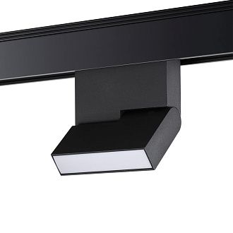 Трековый светодиодный светильник Novotech Kit 358534, 10W LED, 4000K, черный