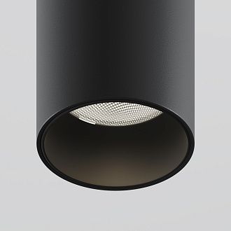 Встраиваемый светильник 3*3*32,6 см, LED, 6W, 4000К, Maytoni Technical Focus T C141RS-L300-6W4K-B черный, вр 5,5 см