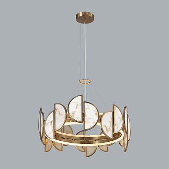 Люстра 70 см, LED*40W, 3000К, 3200lm Odeon Light Toscana 5447/40L, бронзовый