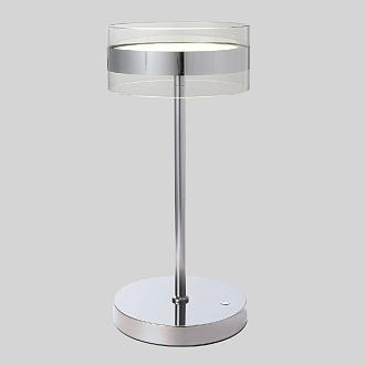 Настольная лампа 43 см, 10W, 4000K, Crystal Lux MYSELF LG10W LED, хром
