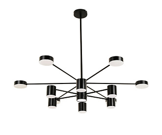Светильник 80 см, 180W, 4000K, Kink Light 07649-13D,19, черный