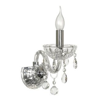 Бра *16*32 см, 1*E14*40W, Arti Lampadari Lubrenze Nickel Lubrenze E 2.1.1.600 N, Матовый никель