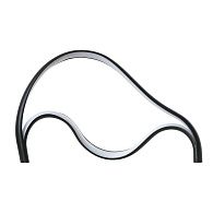 Настольная лампа 17*40*19 см, 1*LED, 13W, 3000K Arte Lamp Hyperbola A1987LT-12BK, Черный