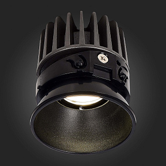 Светодиодный модуль 7 см, 7W 3000K ST LUCE SHIFT ST851.438.07 Черный