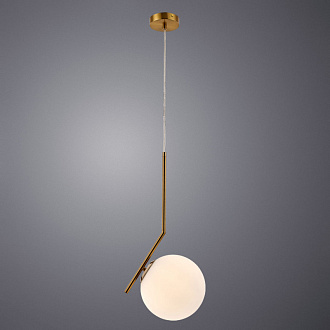 Светильник подвесной 20 см Arte Lamp Bolla-Unica A1923SP-1AB, античная бронза