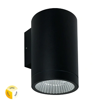 Бра уличное 12*10*18 см, 1*LED*13W, 2700/3400/4000K, Arte Lamp Torcular A1313AL-1BK, Черный