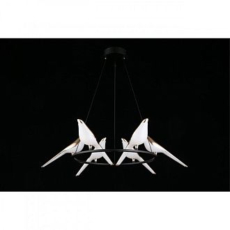 Подвесная люстра 65*50-200 см 60W, 3000K, Aployt Astor APL.822.03.60, черный