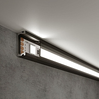 Накладной алюминиевый профиль 2000*15*6 мм черный/черный для светодиодной ленты LL-2-ALP006 Elektrostandard