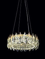 Люстра D907-600, D600 / H170 LED, 80W, 3000/4000/6000K, Alva Donna, Золото