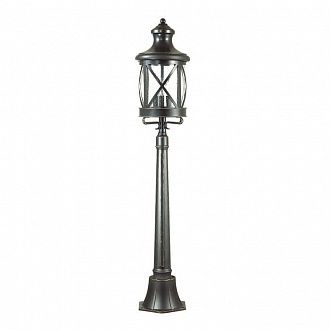 Уличный светильник Odeon Light Sation 4045/3F черный/золотая патина