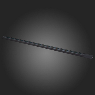 Шинопровод однофазный накладной 100*3 см, ST LUCE Однофазная трековая система ST001.419.00 Черный