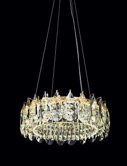 Люстра D907-600, D600 / H170 LED, 80W, 3000/4000/6000K, Alva Donna, Золото