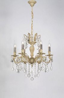 Люстра *58*96 см, 6*E14*60W, Lucia Tucci Barletta BARLETTA 122.6 cream white, белый