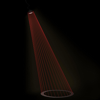 Подвесный светильник 59*210 см, 1*LED*30W 3000K LOFT IT Beam 10292/C Red красный