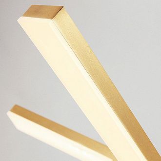 Люстра на штанге ORTON на 3 D96 Gold 16*23*23 см, 6*LED*6W, ImperiumLoft 241024-26, Золотистый