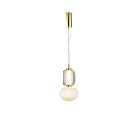 Подвесной светильник 17*17*348,5 см, LED, 18W, 3000К, Maytoni Pattern MOD267PL-L18G3K золотой