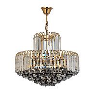 Люстра подвесная *47*35 см, 8*E14*40W, Arti Lampadari Ovada Ovada E 1.5.50.101 G, золотой