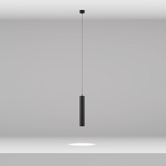 Подвесной светильник  5,2*30 см, LED 12W, 4000К, Черный Maytoni Focus LED P072PL-L12B4K-1