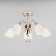 Потолочная люстра с плафонами 62 см Eurosvet Ellene 30149/5 золото