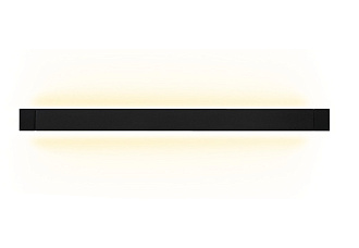 Бра 70 см, 20W, 4000K Crystal Lux CLT 028W700 BL Черный