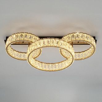 Светильник 75 см, 45W, 3000K, Citilux PALANT CL325162 LED, черный-бронза