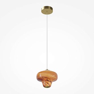 Подвесной светильник Maytoni MOD359PL-L6BS3K1 **30-320 см, *LED*6W, K, Maytoni Sirocco MOD359PL-L6BS3K1, Латунь