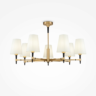 Подвесная люстра Maytoni Zaragoza H001CL-07BS, латунь, диаметр 88см