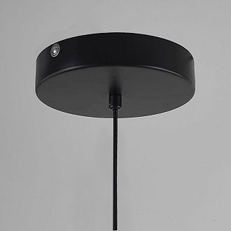 Подвесной светильник SUSPENSION CERCLE ET TRAIT – GRAPHITE SATINE L170 170*45*45 см, 1*LED*25W, 3000K, ImperiumLoft 40.1282-0, Чёрный