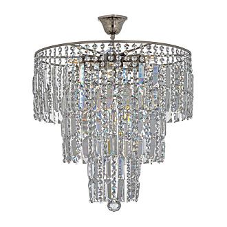 Люстра *46*54 см, 6*E27*60W, Arti Lampadari Napoli Nickel Napoli E 1.5.46.501 N, Матовый никель